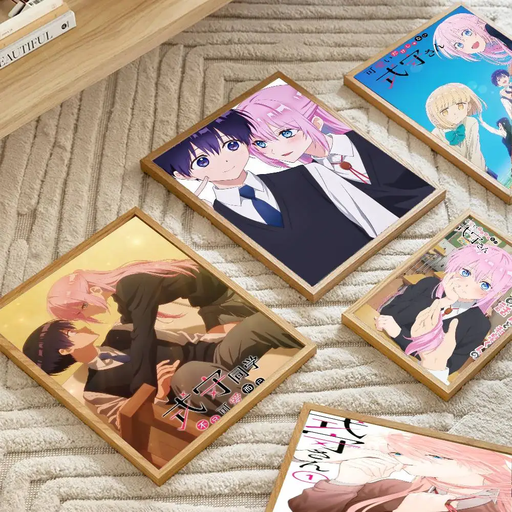Shikimoris Not Just A Cutie Anime Poster Poster Mural For Living Room Bedroom Wall Office Wall Decor Gift For Friends Unframed