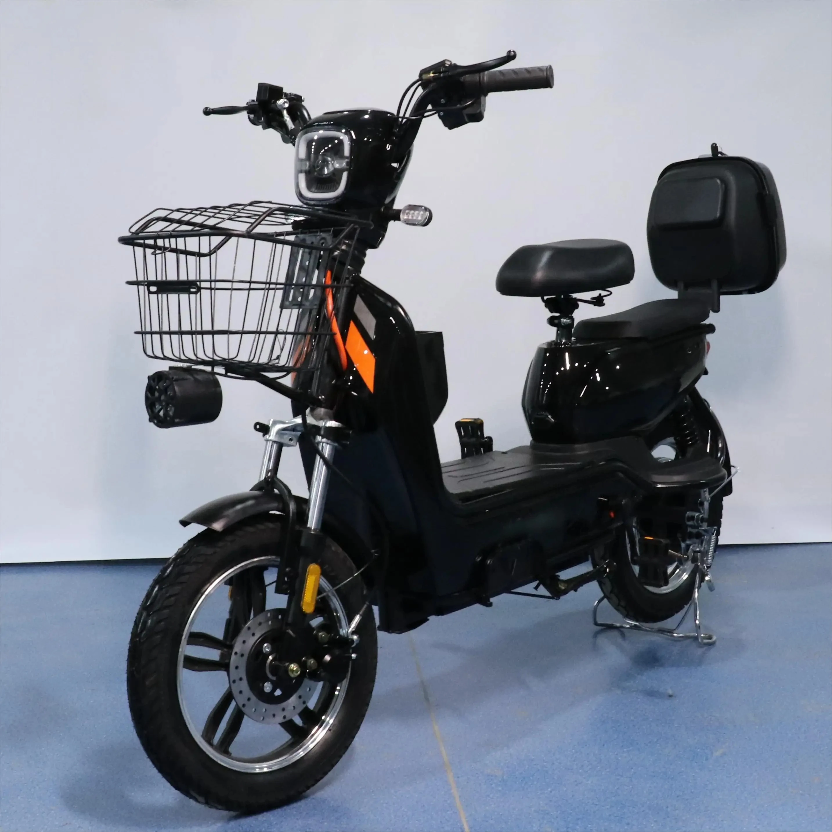 

500W Electric Motorcycle 48V/60V Ebike for AdultsHigh-Speed Electric Bicycle with Removable BatteryDual Disc Brakes60-80KM Range