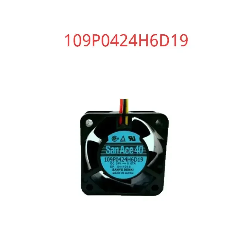 

109P0424H6D19 24V brand new Sanyo Fan For CNC Machinery 40*40mm Functional testing is intact