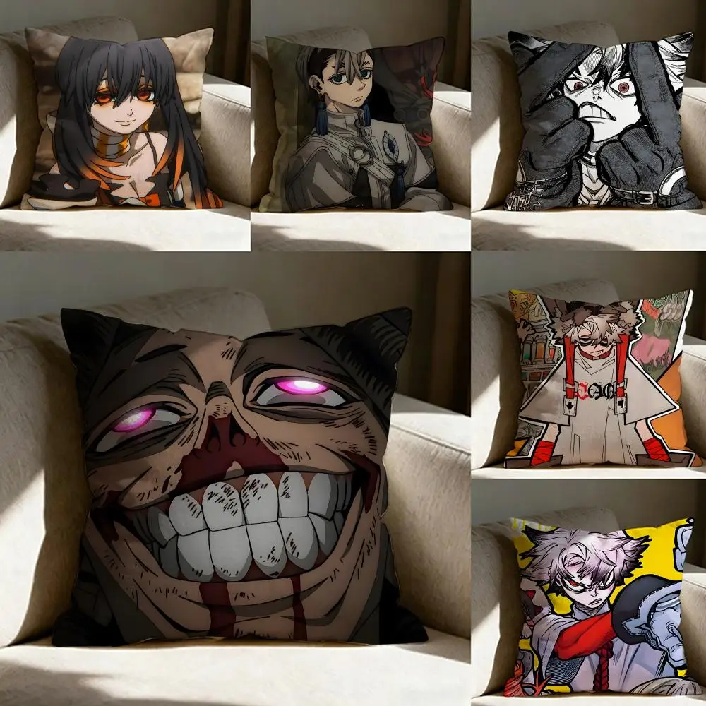 G-Gachiakuta Anime Pillow Case Pillowcase, Double-sided Printed, Sofa Cushion, Bedroom Headboard Pillow