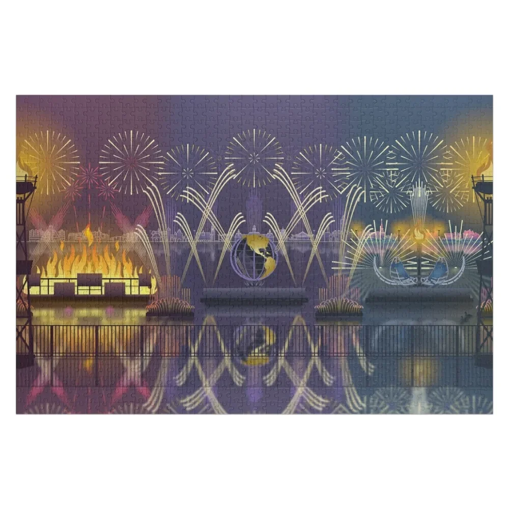 

CombiNations - IllumiNations Jigsaw Puzzle Personalized Photo Gift Personalize Iq Puzzle