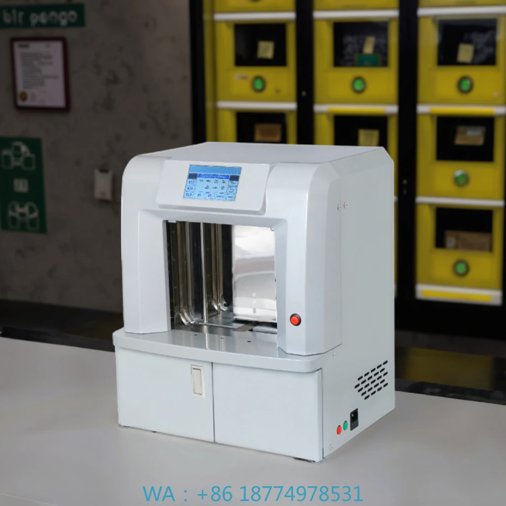 Machine Multiple Paper Money Bundling Modes Currency Fully Automatic Banknote Binder One-Button Three-Pass Note Strap Strapping