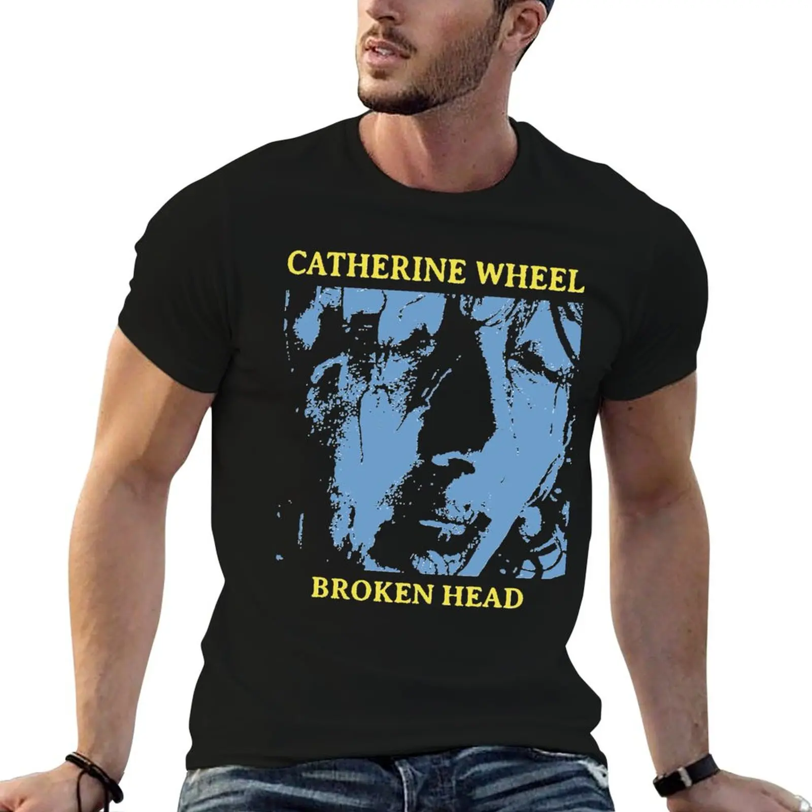 

Catherine wheel broken head T-Shirt T-Shirt man t shirt cotton anime t shirts for man man t shirt heavy cotton T-Shirt