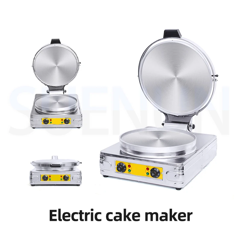 Commercial Pancake Machine Double-sided Heating Pancake Machine Desktop Pancake Stove Temperature Controlled Pancake Machine