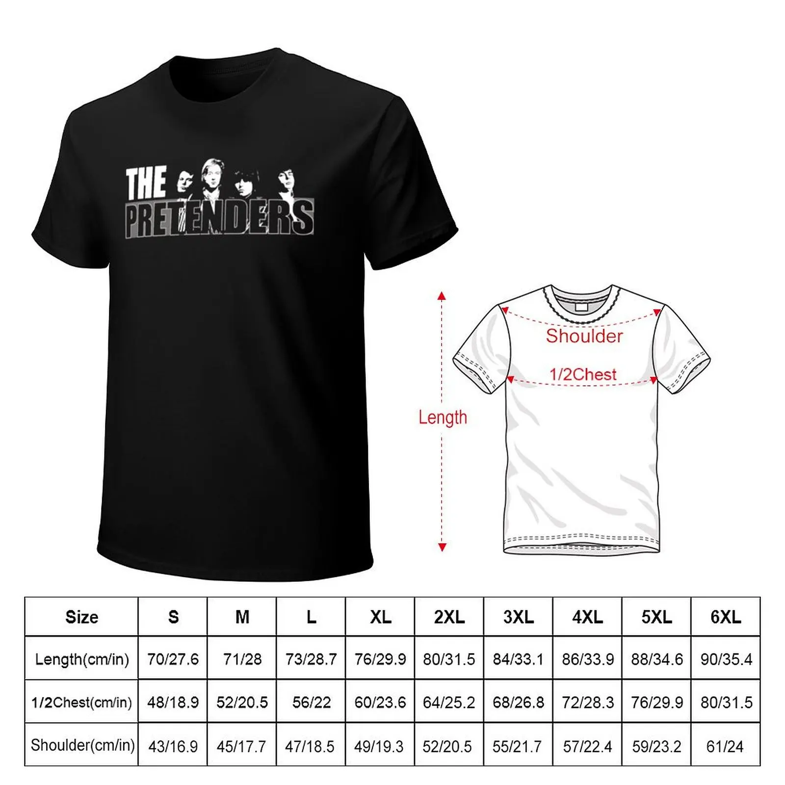 The band Pretenders Rock British American Founding Songwriter Chrissie James Pete Martin The Gifts For C T-Shirt