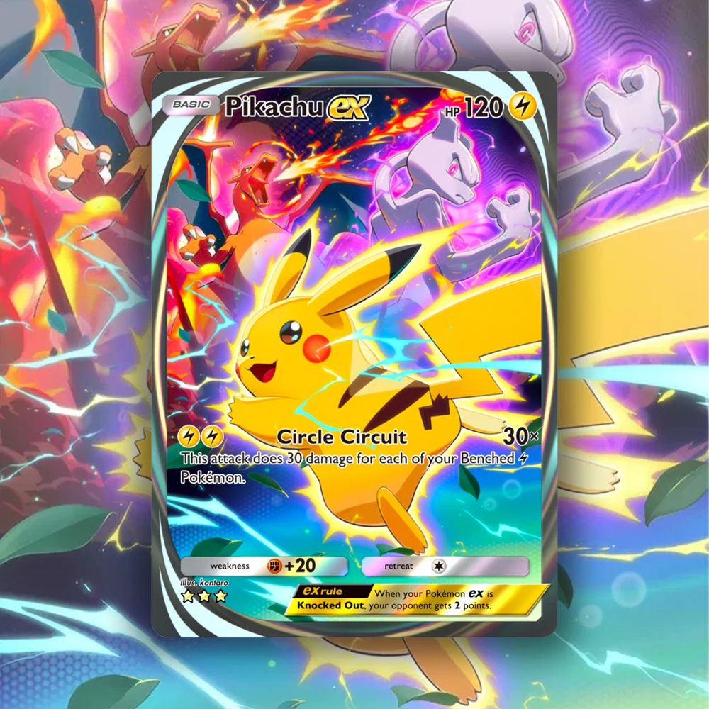 Pocket Cards Pockemontcg Diy Ptcg Hight Quality Monster Singles Anime Peripheral Collectibles Game Collection Anime Card