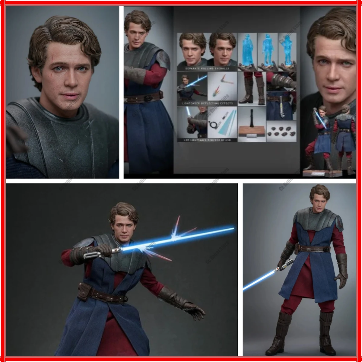 

Original HT TMS129 Ahsoka and Anakin Skywalker Clone Wars 1/6 Scale Anime Figures Collectible Toy Models Available