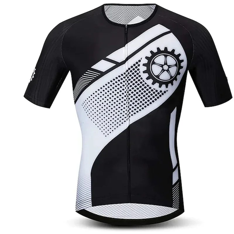 Best Quality 2025 Sportswear Short Sleeve Outfit Breathable Hot Men Summer Custom Digital Manufacturers Mountain Cycling Jersey