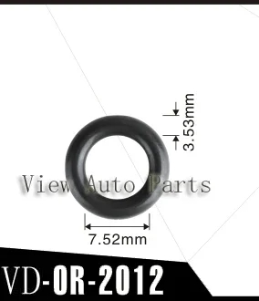 50 sets Fit For Fuel Injector Repair & Service Kits Including Filter Plastic Cap FKM O-Rings RK-0010