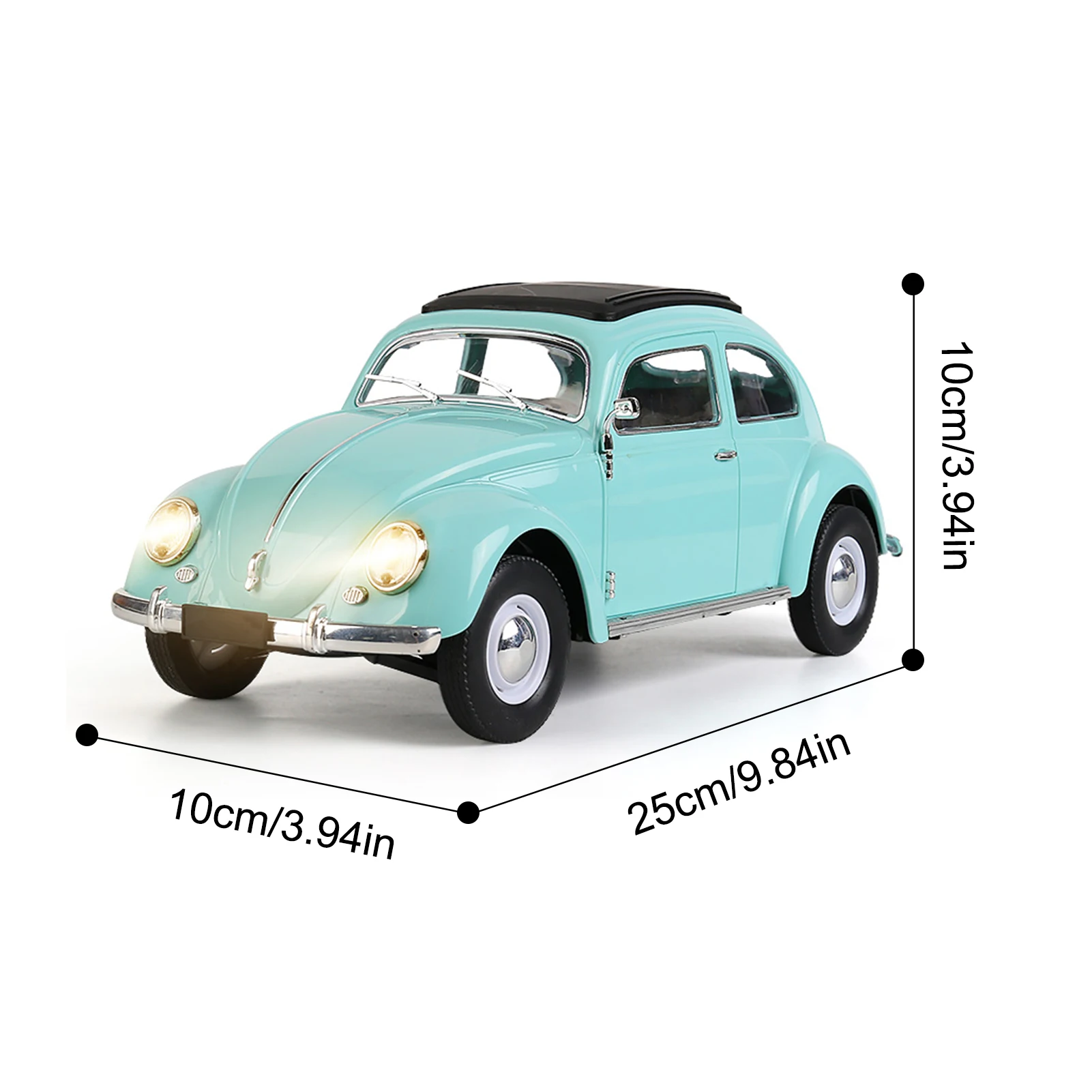 1:16 2.4 جيجا هرتز سيارة التحكم عن بعد 4CH كامل النطاق سيارة العجلات الخلفية LED 1950 نموذج اللعب على الطرق الوعرة تسلق شاحنة