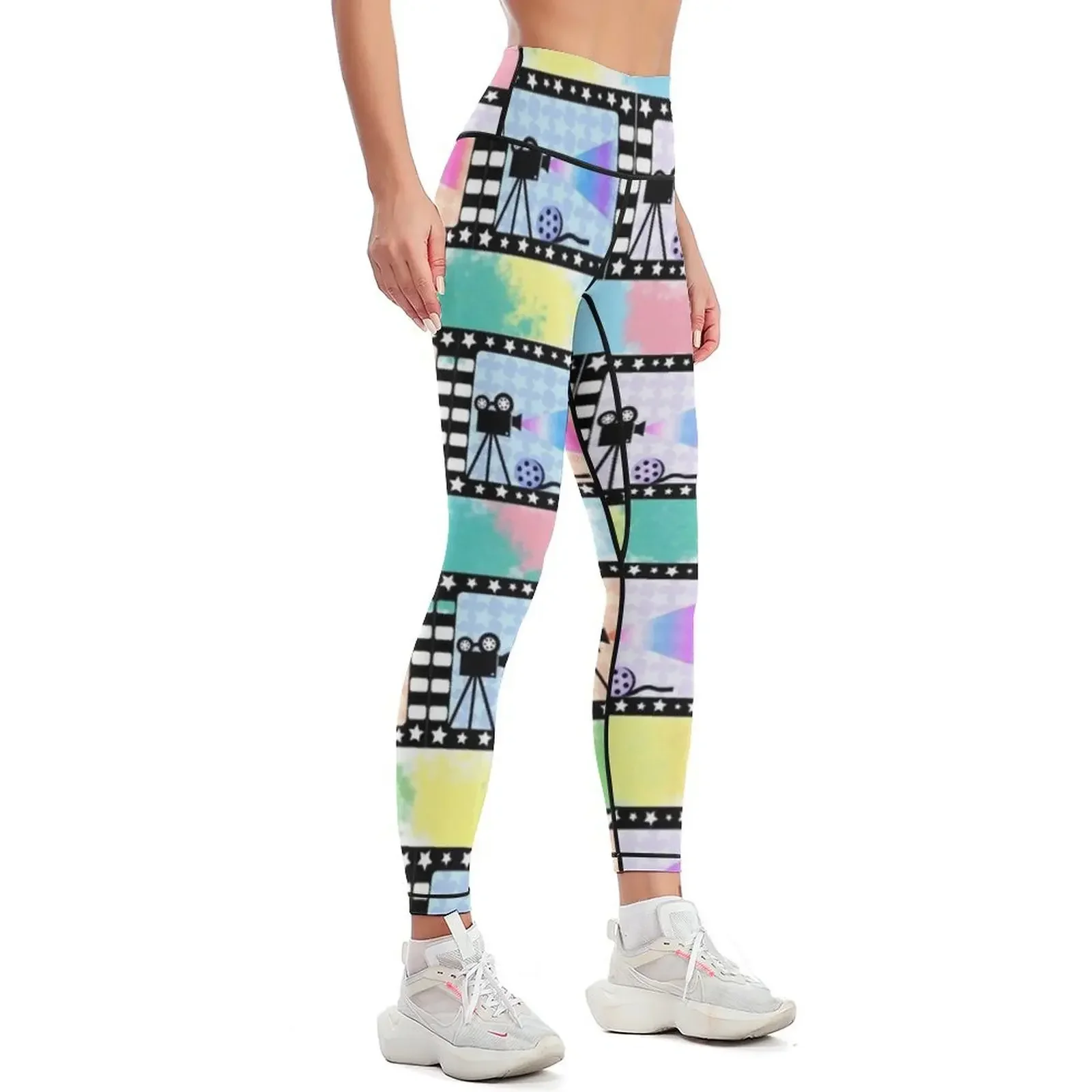 Movies and colors Leggings gym clothing Women's sports pants Training pants Sports female Womens Leggings
