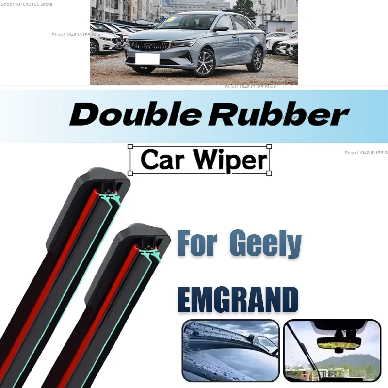 

3PCS Car Wiper for Geely Emgrand 2014-2016 Front Rear Windshield