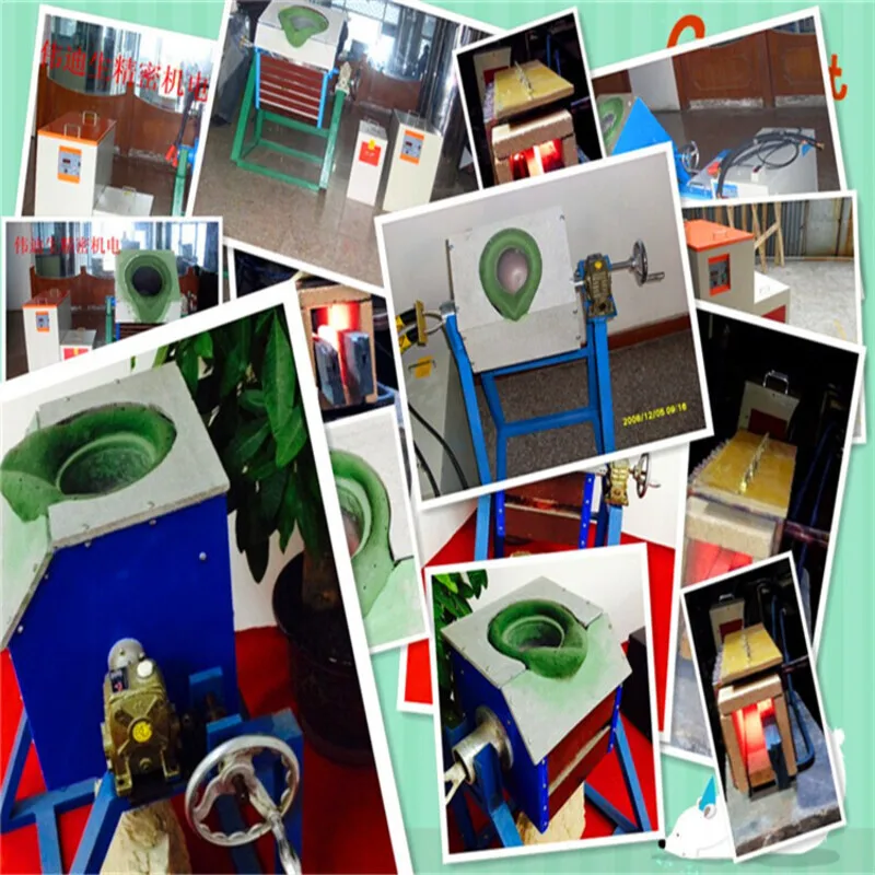 Small Casting Equipment Laboratory Metal Melting Medium Frequency Smelting Furnace