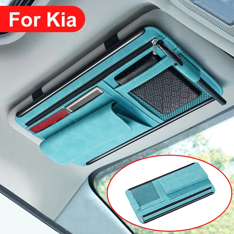 

For 2003-2024 Kia Universal Sun Visor folder K2 3 4 5 KX3 5 7 EV5 carnival Sportage R Seltos Forte Pegas Sorento Accessories