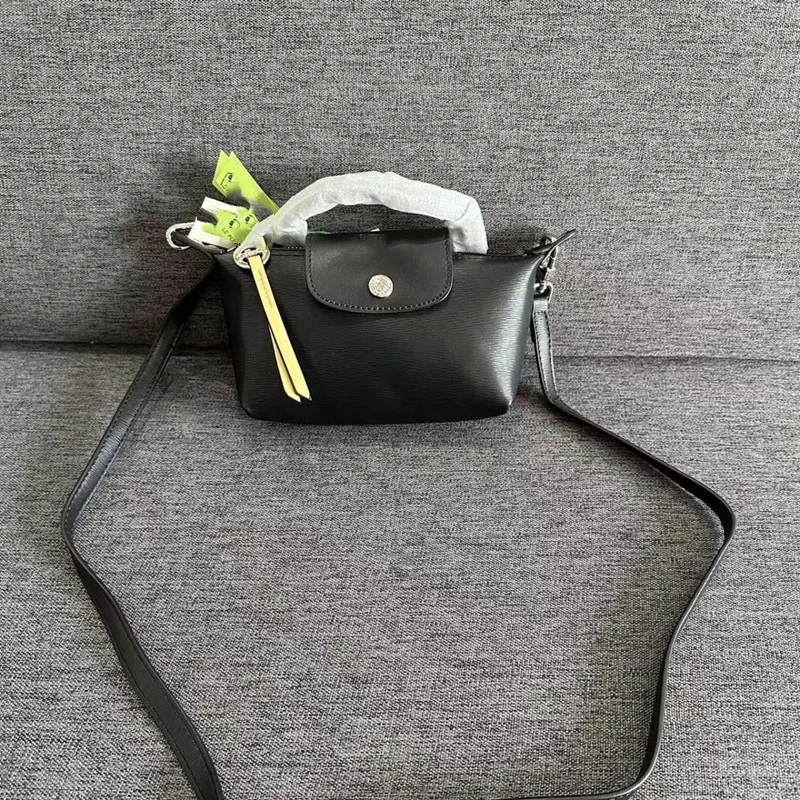 Mini sac à main boulette multifonctionnel pour femme, ondulation de l'eau, longue sangle initiée, sac à main à la mode initié