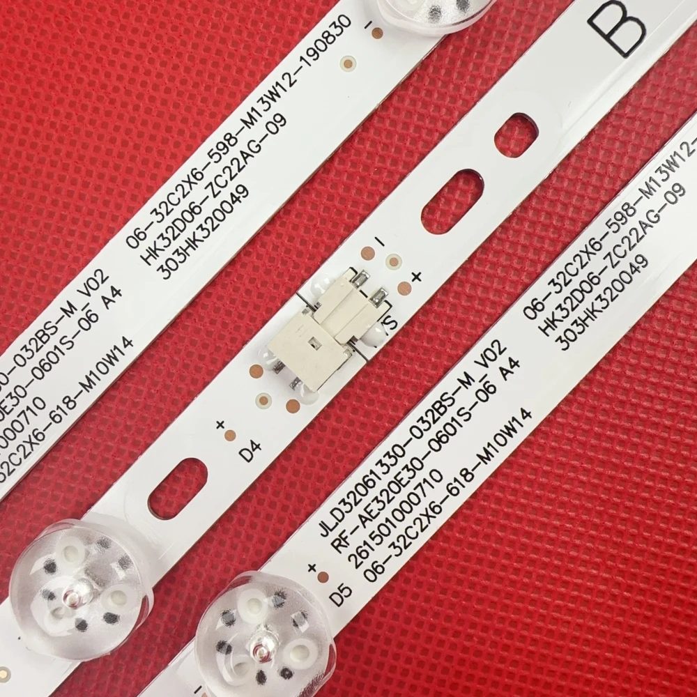 LED Backlight(2) for akai AKTV3227H Philco Ph32c10 PTV32C30D PTV32C30 Ph32c10dsgwa MI32TV-JY 06-32C2X6-618-M10W14-NEW LT-32C485