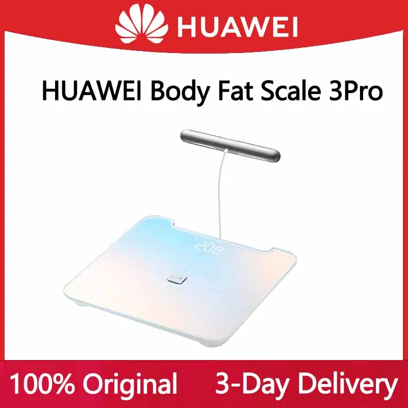 

Original HUAWEI Body Fat Scale 3Pro Authentic Wifi Home Precision Intelligent Electronic Fat Measurement Bluetooth WIFI Connect