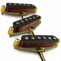 Guitarra eléctrica clásica Blues Texas Special Alnico 5 SSS ST Pastillas de bobina única Bobina de construcción pesada Blues n Rock de los años 60