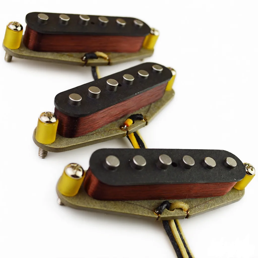 Classic Blues Texas Special Alnico 5 Electric Guitar SSS ST Single Coil Pickups 60's Blues n Rock Heavy Build Coil