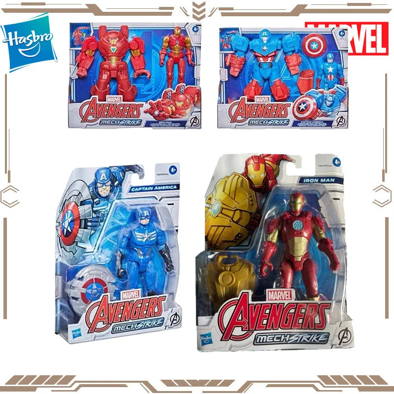 

Hasbro Original Genuine Marvel Avengers Iron Man Captain America Action Figure Toys for Boys Girls Gift Collectible Ornaments