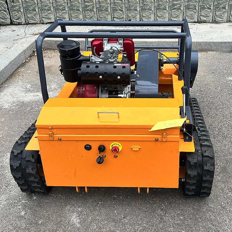 

Customizable, fast delivery, factory-direct pricing, industrial-grade large remote-controlled lawnmower, high-power lawnmower.