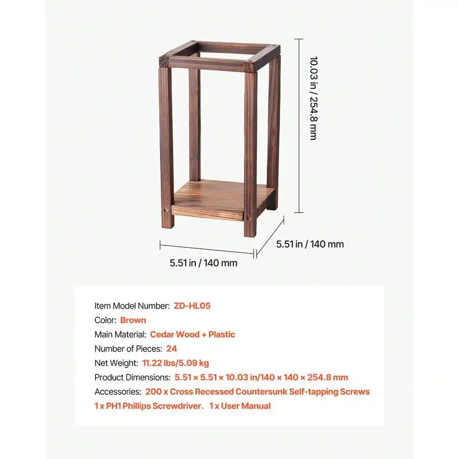24 Pcs Wooden Wedding Lantern, Cedar Wood And Plastic Wooden Lantern Candle Holder, Rustic Decorative Home Centerpiece Ideal For