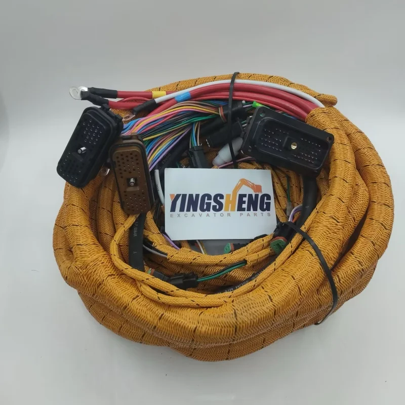 

Cab external wiring harness 186-4605 is suitable for excavator Caterpillar E320C engine parts 3306 S6K