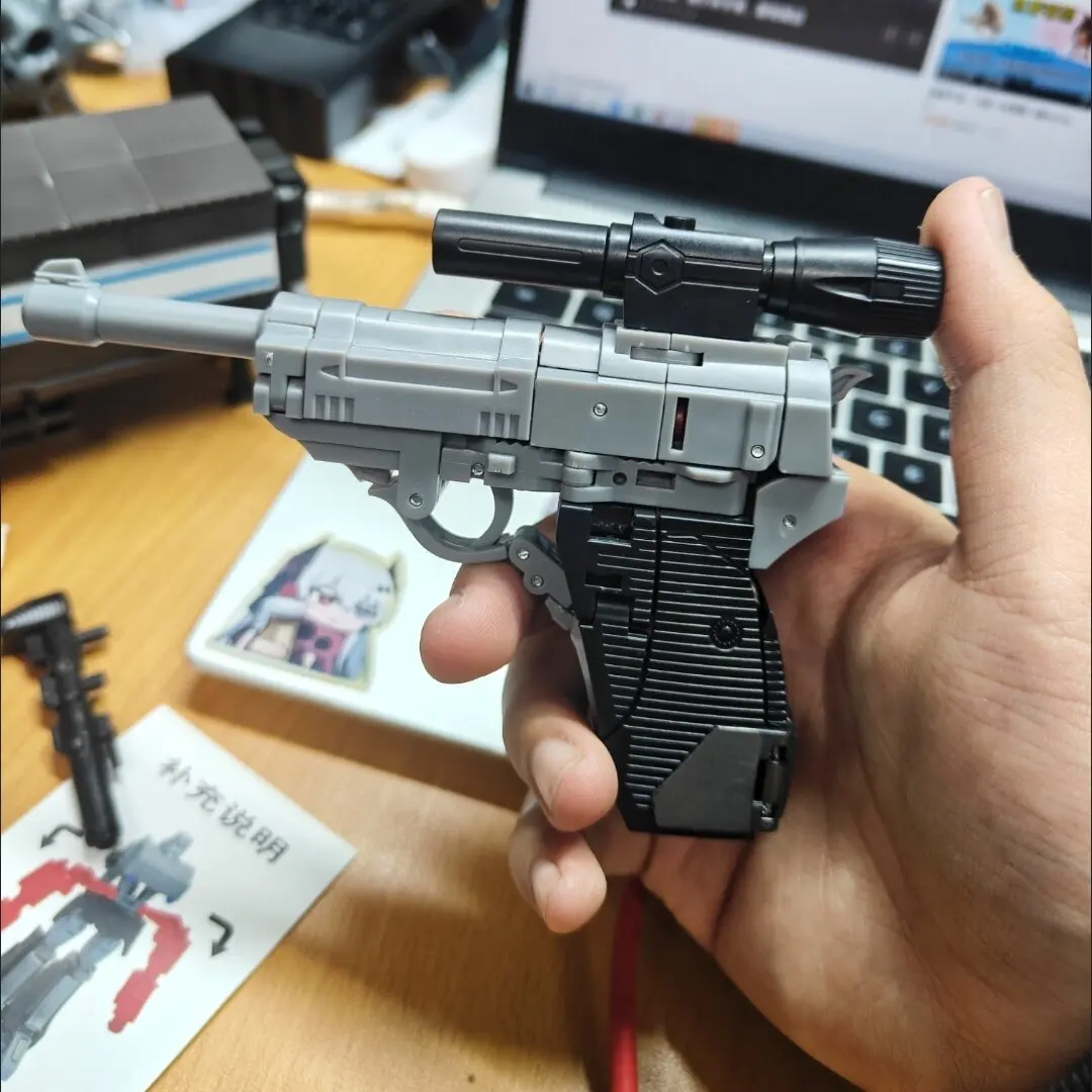 JINBAO JB8002 2001 Decepticon Pistol Galvatron MP36 Transformation Toys Optimus G1 OP Commander Figure Action Anime Movie Robot