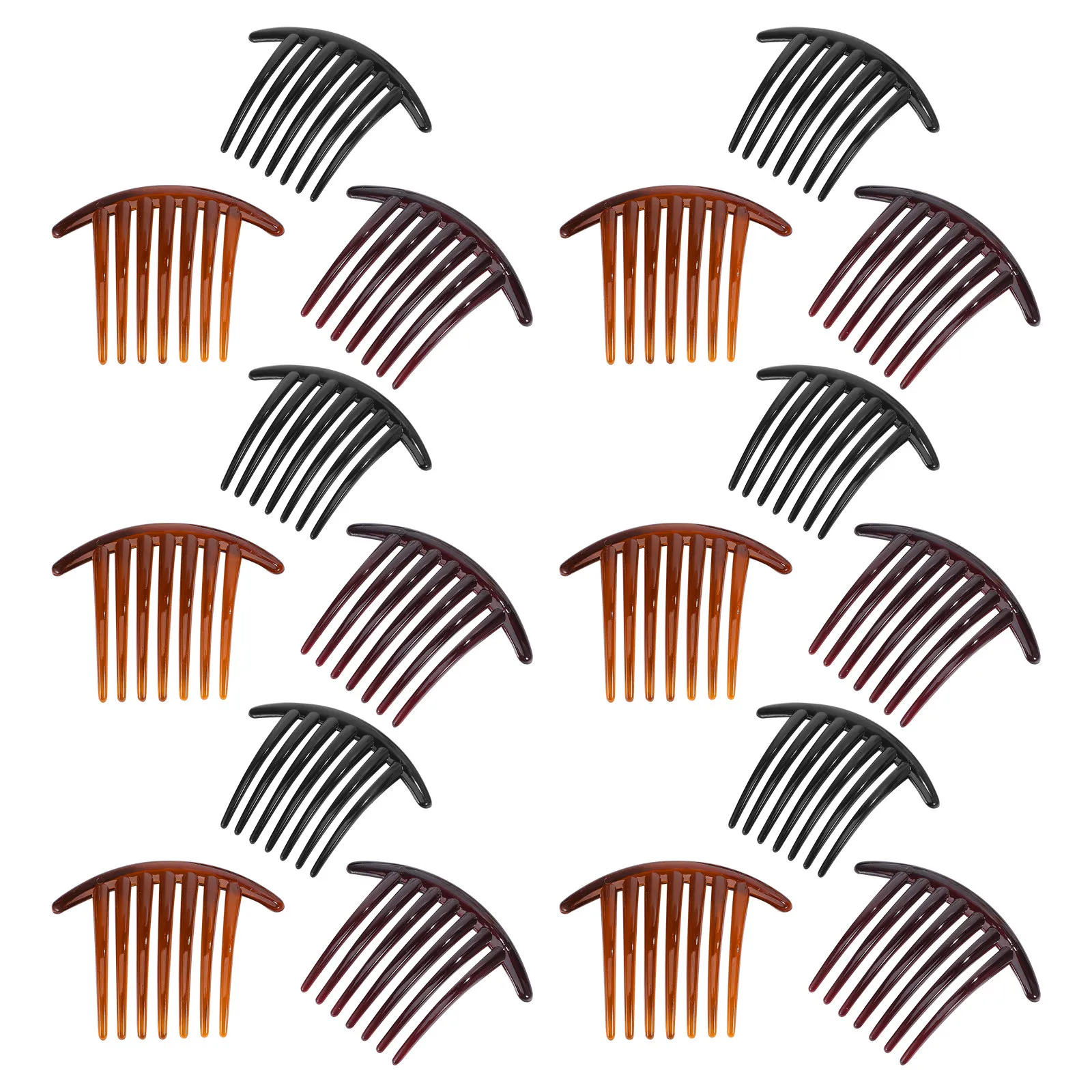 36Pcs 7 Teeth French Side Hair Comb Large 4 Inch Twist Comb Updo Bun Holder Wedding Hair Styling Accessories French Combs