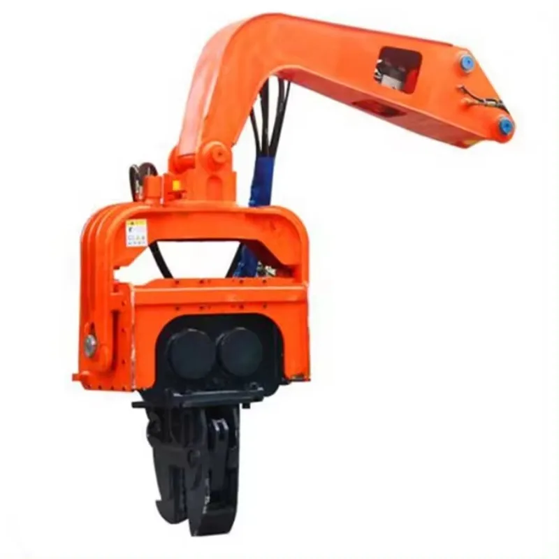 High Frequency Vibro Hammer Hydraulic Press Pile Driver Vibro Hammer Hydraulic Static Pile Driver For Excavator Hot Sale Chile