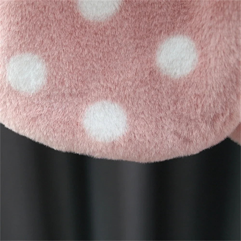 New Winter Coat for Baby Girls Sweet Polka Dot Big Collar  Warm and Windproof Woolen Sweater Suitable for 0-3 Years Old