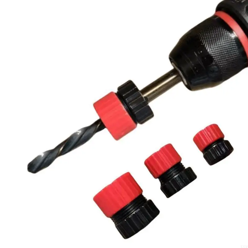 X37E 3PCS Bit perceuse réglable Profondeur d'arrêt Bit forage Colliers d'arrêt
