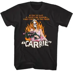 Carrie Men's T Shirt Taste for Terror Horror Movie