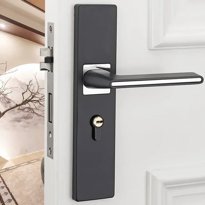 New Universal Security Door Handle Aluminium Alloy Door Handle Thickened Panel Handle Door Lock fittings Household Hardware