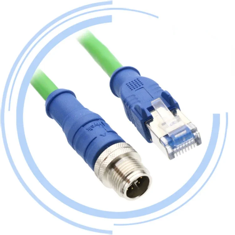 Keyence OP-87359OP-87360OP-87361M12 8-core Ethernet Communication Cable