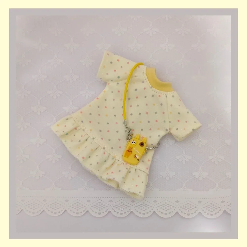 

New 1/6 Doll's Clothes for 30cm Bjd Doll Cute Dress Play House Fashion Girl Toys Dress Up Doll Accessories, No Doll