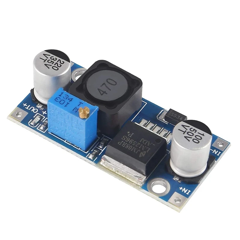 5/10PCS LM2596 DC-DC Buck Converter Voltage Regulator 3.2V-46V to 1.25V-35V Buck Converter Power Supply Step Down Module