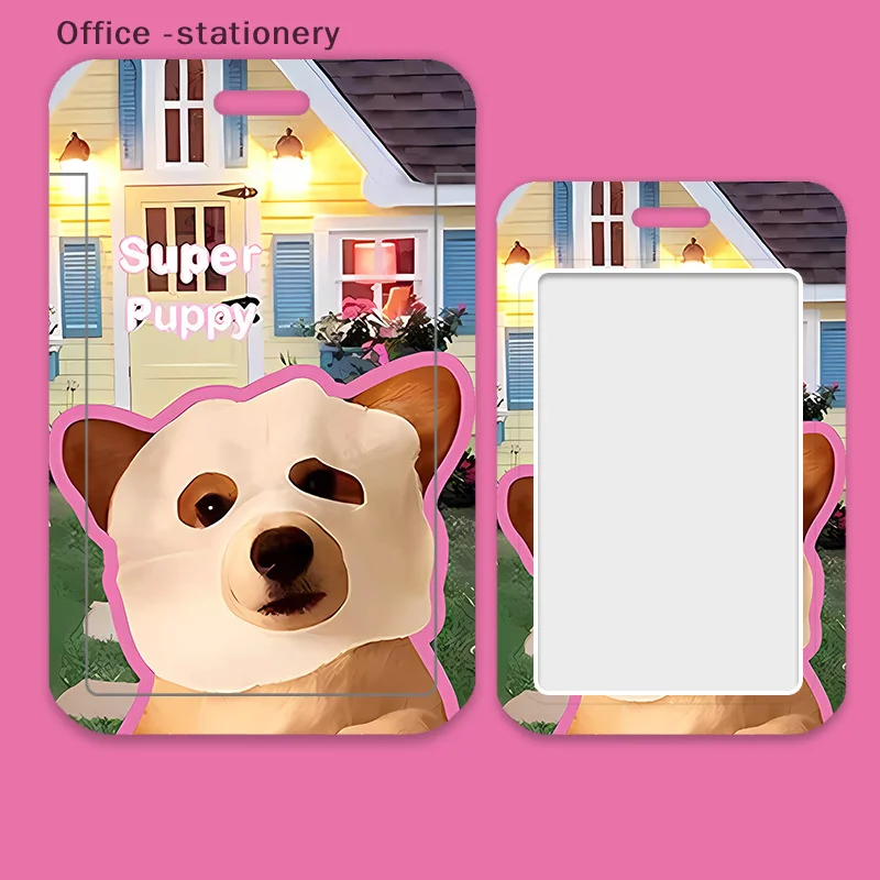 Fun Cat And Dog Expressions, Public Transportation Card, ID Card, Bank Card Holder, Door Card, Keychain