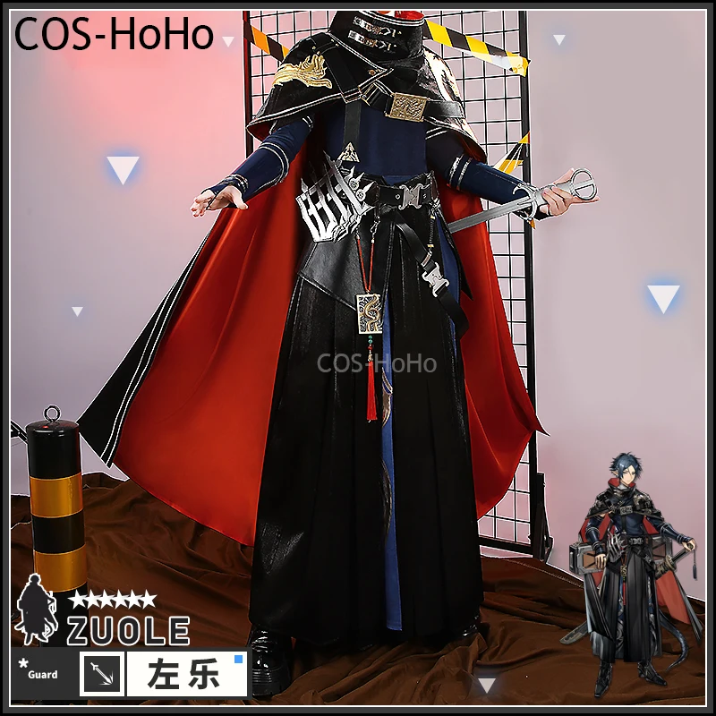 

COS-HoHo Arknights Zuo Le Guard Game Suit Gorgeous Handsome Uniform Cosplay Costume Halloween Party Role Play Outfit Men