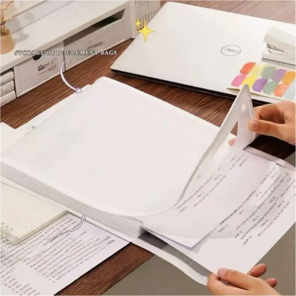 Vertical Accordion File Folder, 13 Pockets with Labels, A4 Letter Size Paper Document Receipt Accordion Filing Folder