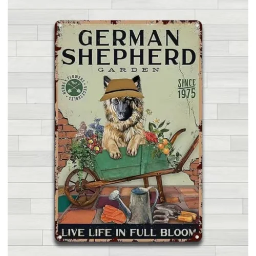 Retro German Shephe…
