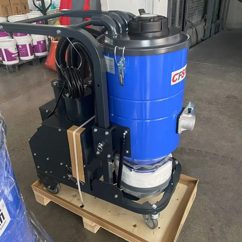 Two-stage high-efficiency membrane filter 220 V vacuum cleaner for grinding industrial dust collector