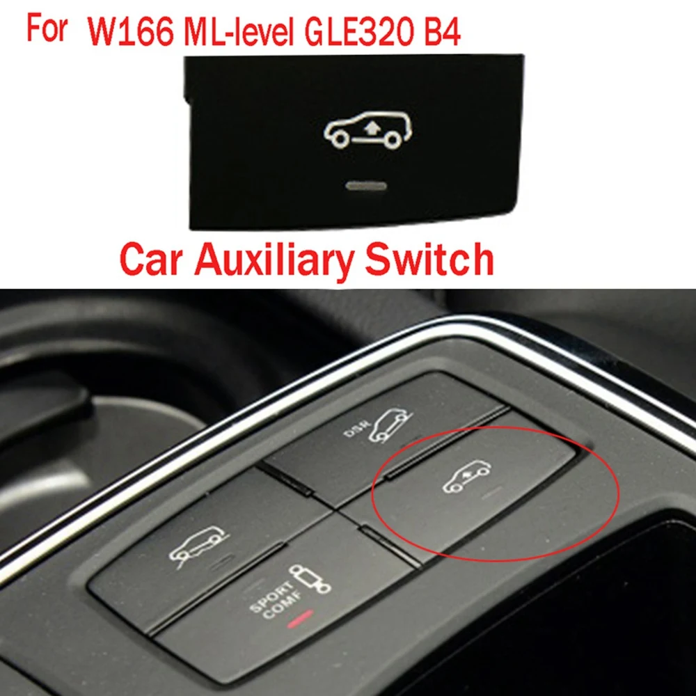 Car Downhill Auxiliary Switch Shift Button Multi-Function DSR Switch Shift Button for Mercedes W166 ML-Level GLE320 B4