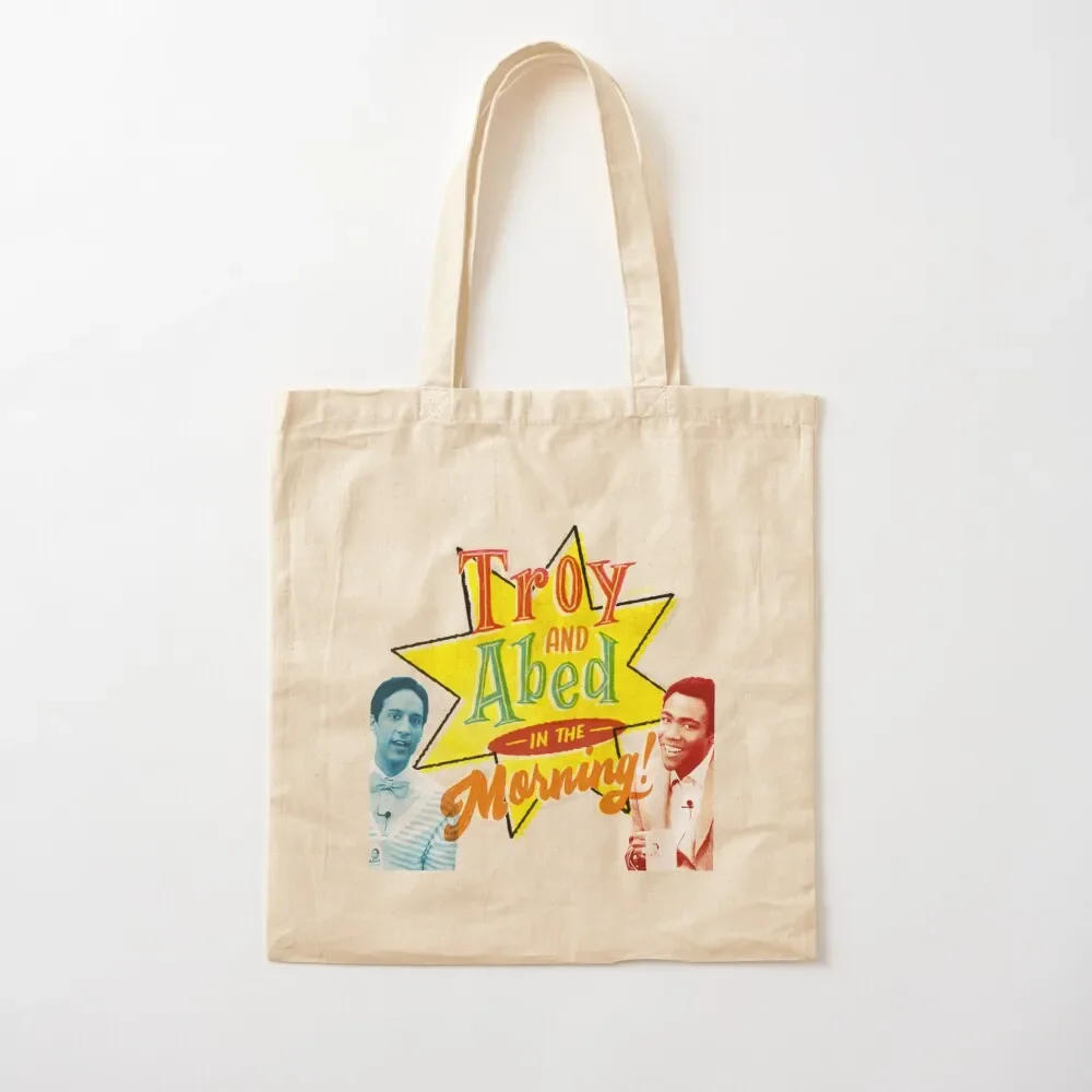 Troy and Abed in the Morning! Tote Bag Shopper Canvas bag for women Cloth bag Cloth bags