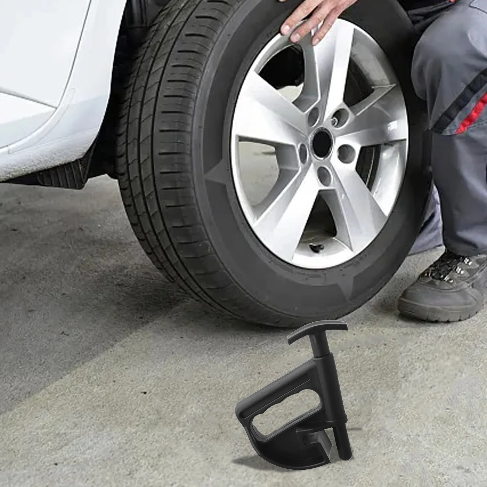 For Tire Demounting Bead Clamp Tool Tire Changing Process As Picture Compatible With Most Rims Easy Operation Design