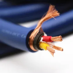 Japan Furutech FP-3TS20 New Alpha Series OCC Single Crystal Copper Blue Ribbon Fever Pure Copper Audio Power Cord