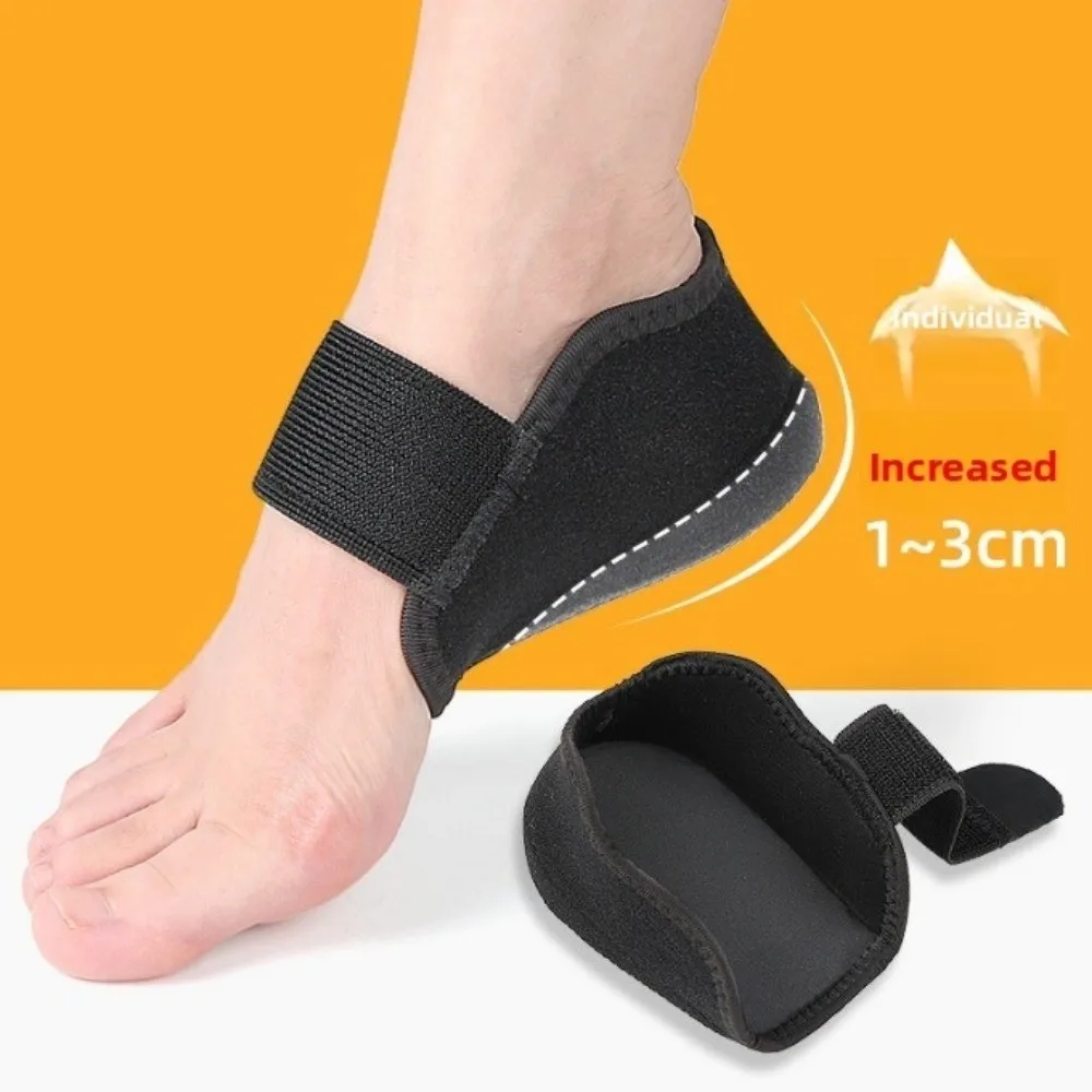 

1Pair Invisible Gel Heel Pads Non-slip Height Increase Heel Cushion Silicone Foot Massage Soles Insole Orthopedic Arch Support