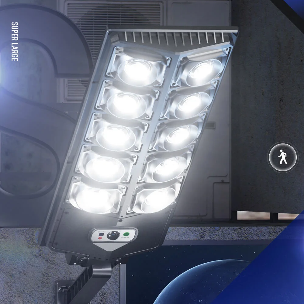 

Solar Panel Street Light Outdoor Lighting Waterproof Human Body Induction Solar Light LED Outdoor Courtyard Remote Control Light