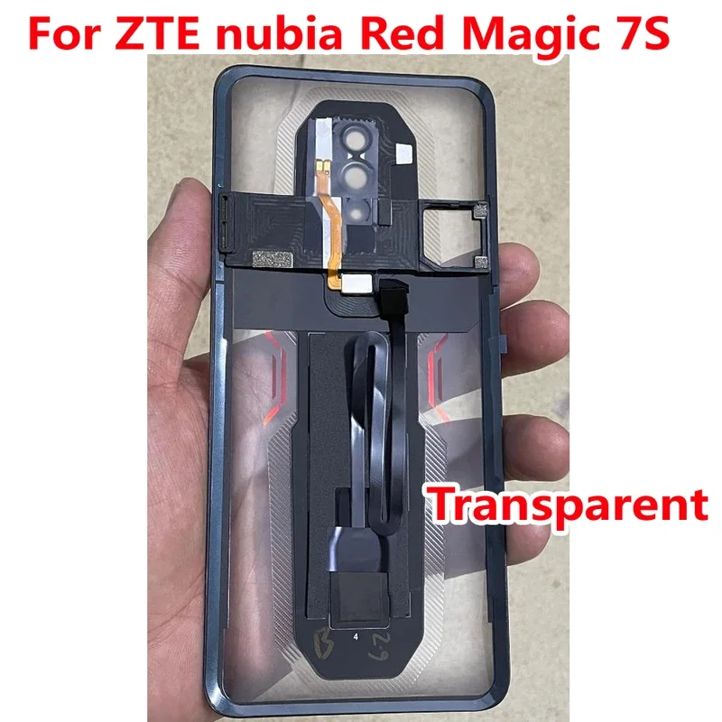 Battery Back Cover Housing For ZTE Nubia Red Magic 7S  Lid Rear Case Phone Shell Replacement