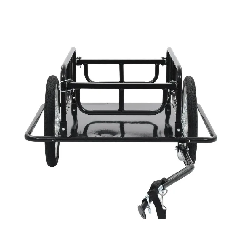 Outdoor Bicycle Rear Trailer Portable Camping Equipment Transport Mountain Bike Rear Trailer Convenient Delivery Outdoor Tools